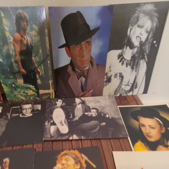 14 Movie/Music Celebrity Vintage Postcards - Picture 3 of 8